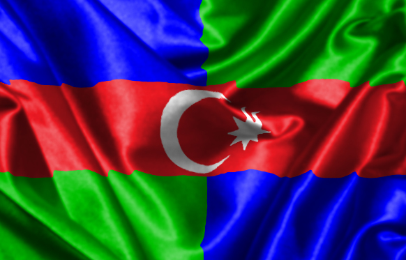 South Azerbaijan Flag